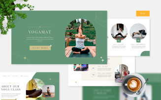 Yogamat - Yoga Google Slides