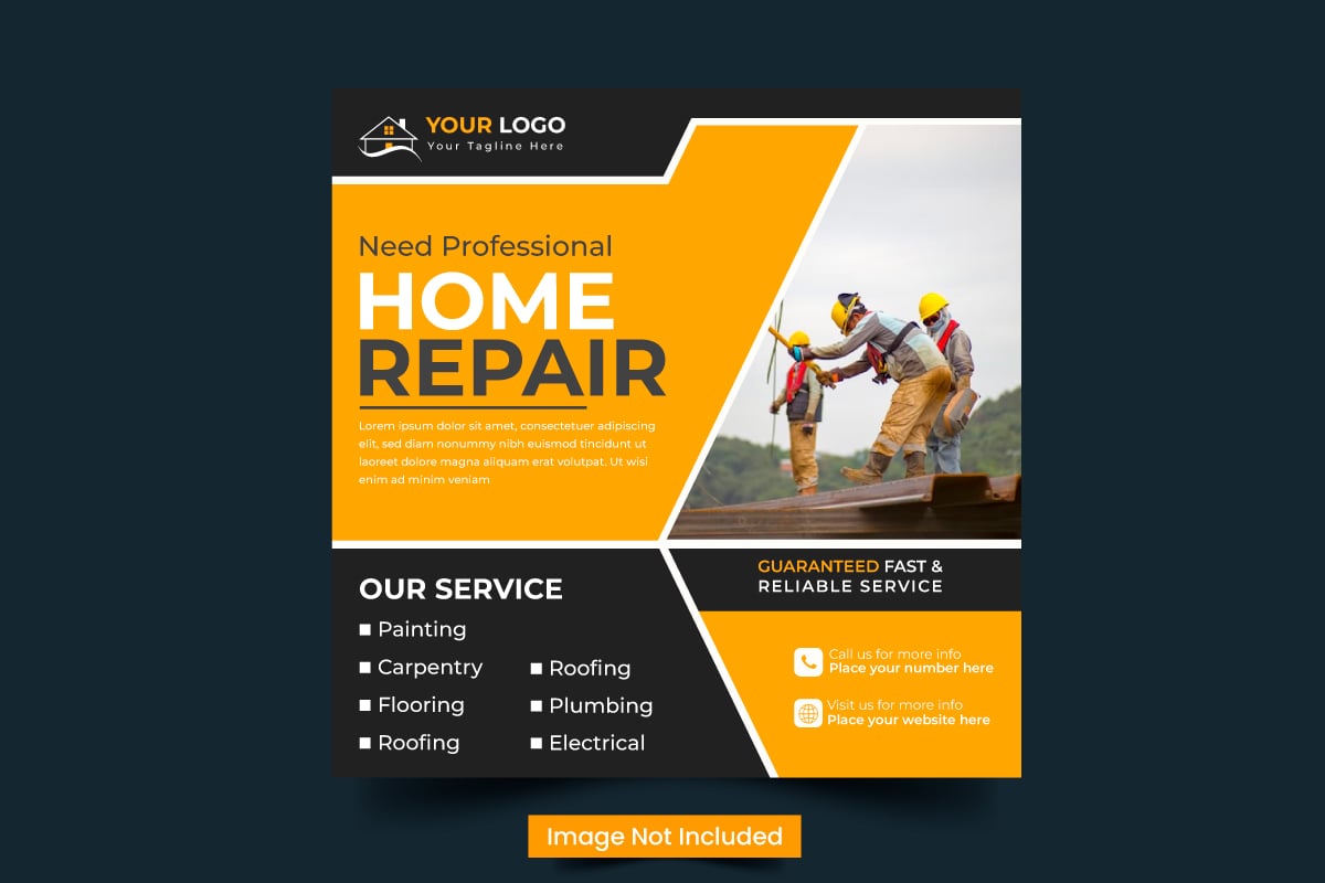 Template #329782 Home Repair Webdesign Template - Logo template Preview