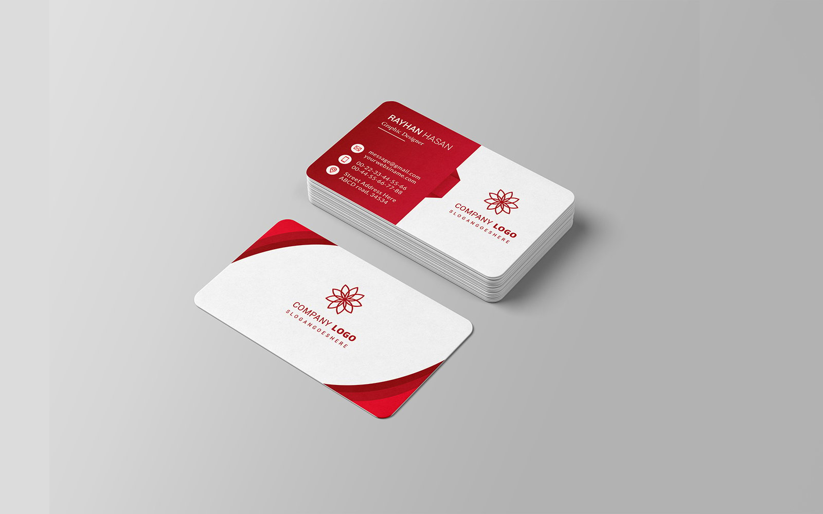 Template #329834 Card Company Webdesign Template - Logo template Preview