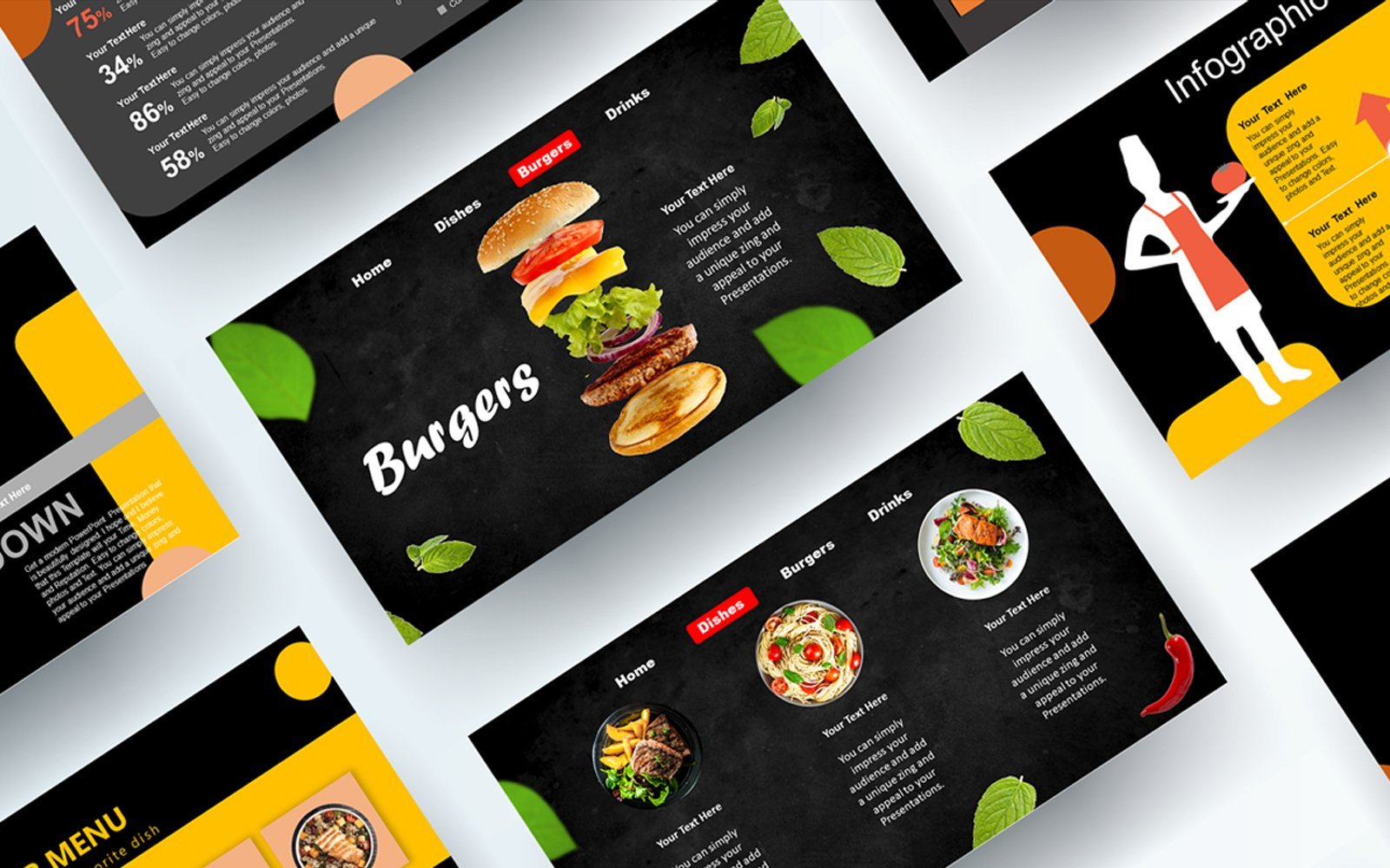 Kit Graphique #329844 Food Diner Divers Modles Web - Logo template Preview