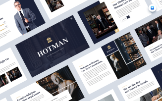 Hotman - Law Firm Keynote Template