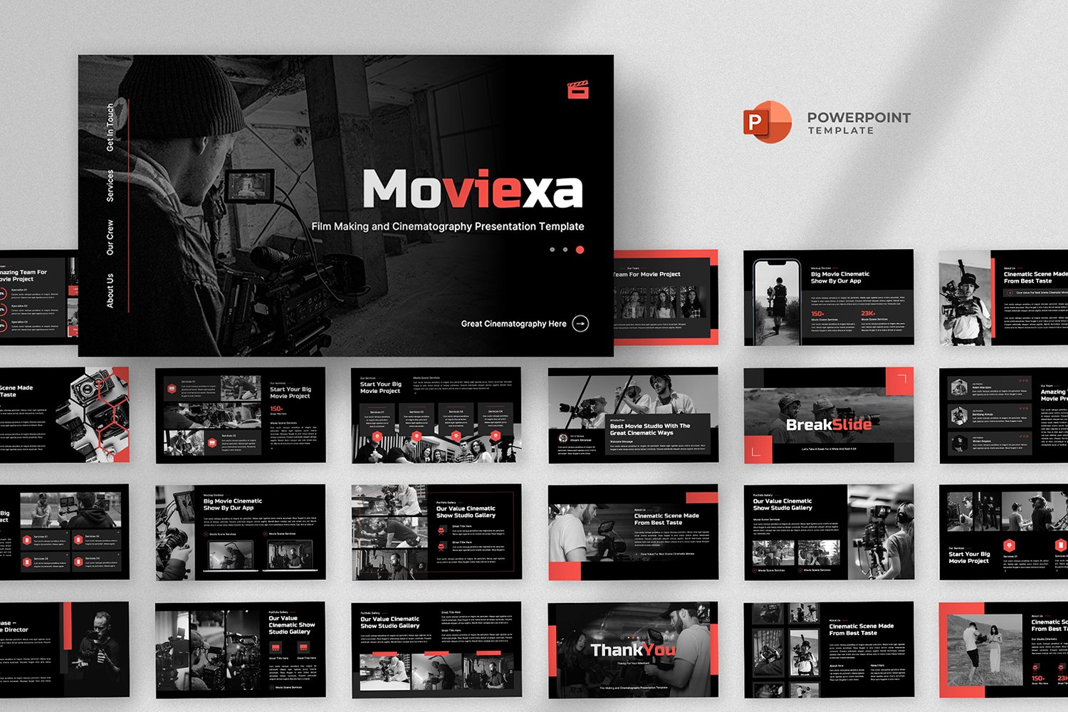 Template #330110 Video Movie Webdesign Template - Logo template Preview
