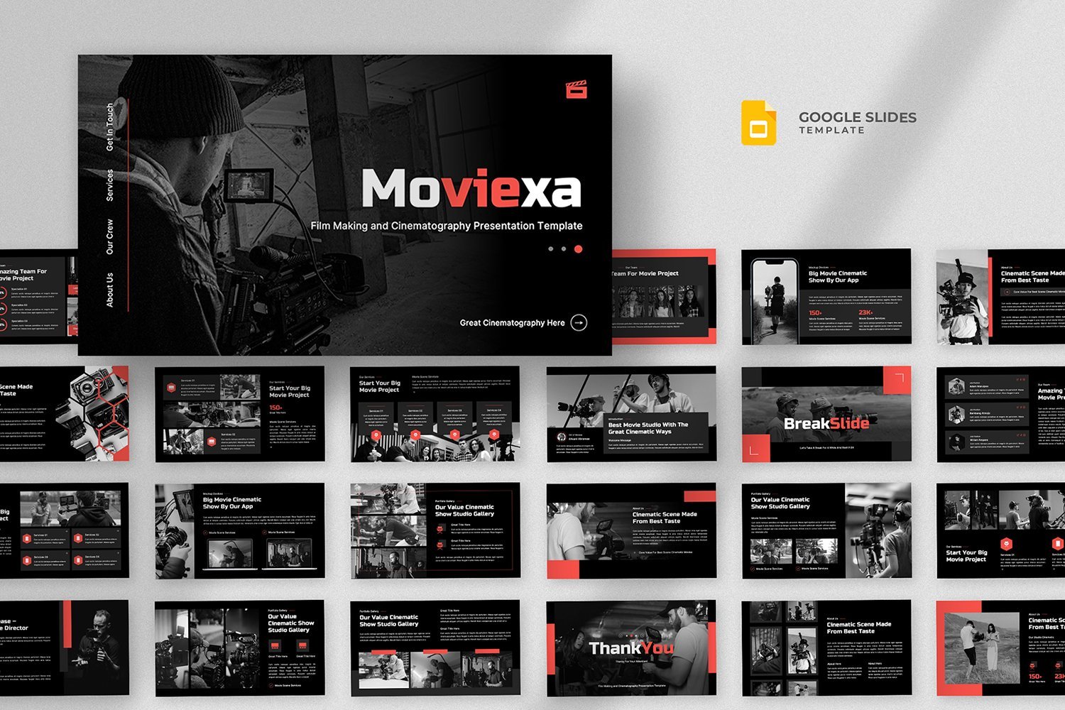 Template #330112 Video Movie Webdesign Template - Logo template Preview