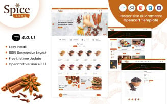 Spiceseed - OpenCart Responsive Template