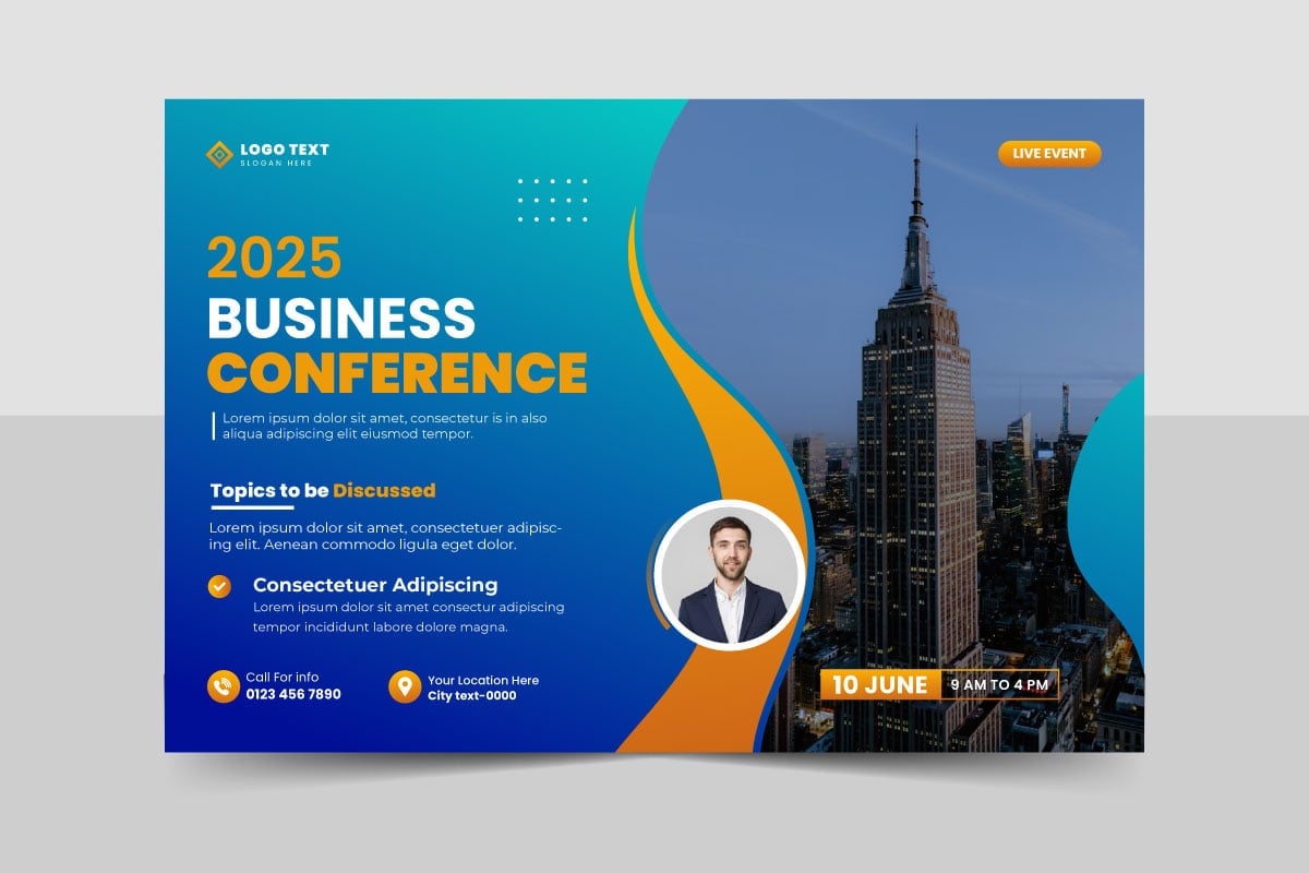 Kit Graphique #330290 Business Conference Divers Modles Web - Logo template Preview