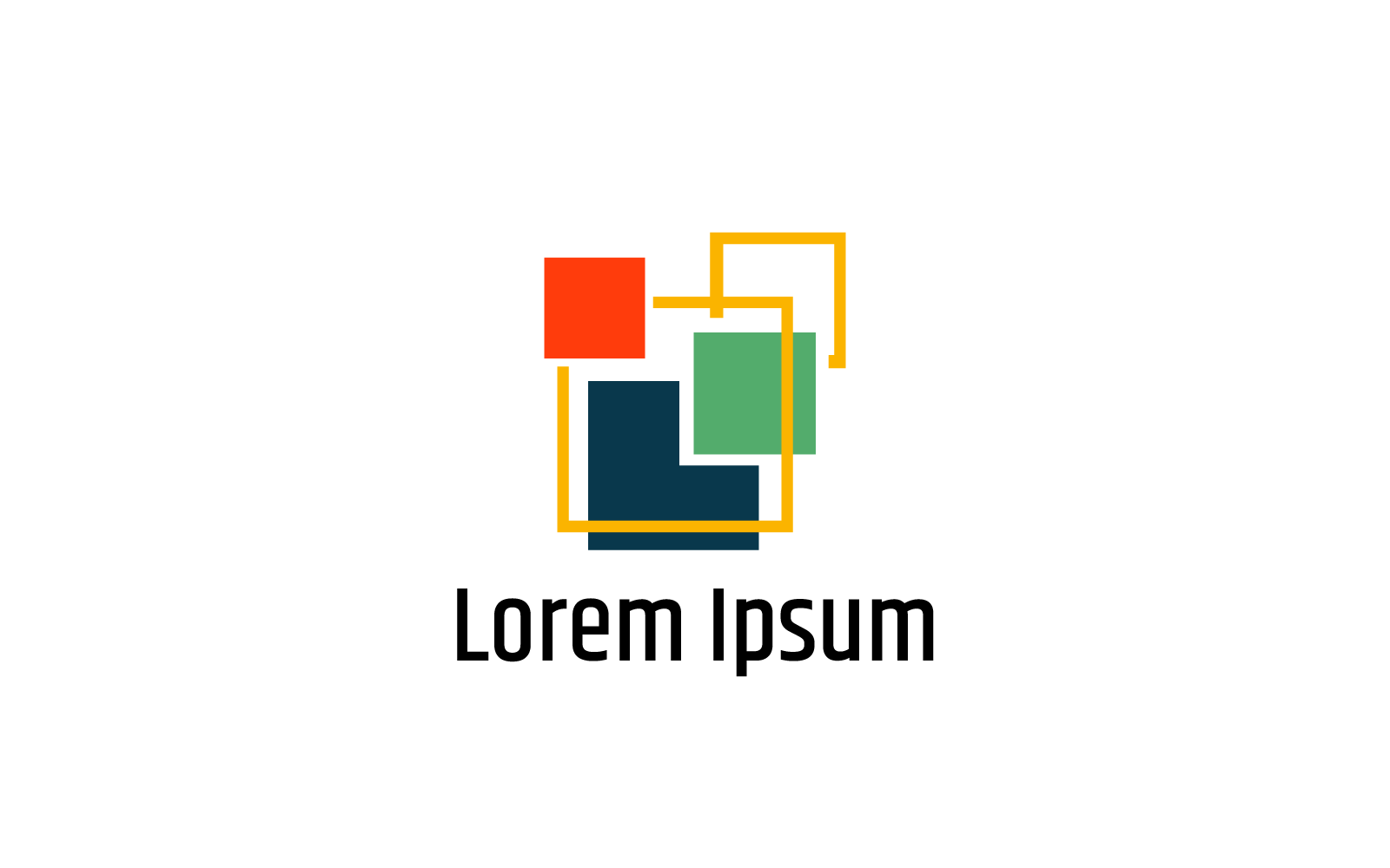 Création de logo minimaliste créatif