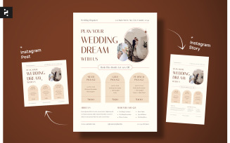 Wedding Package Promotion Flyer