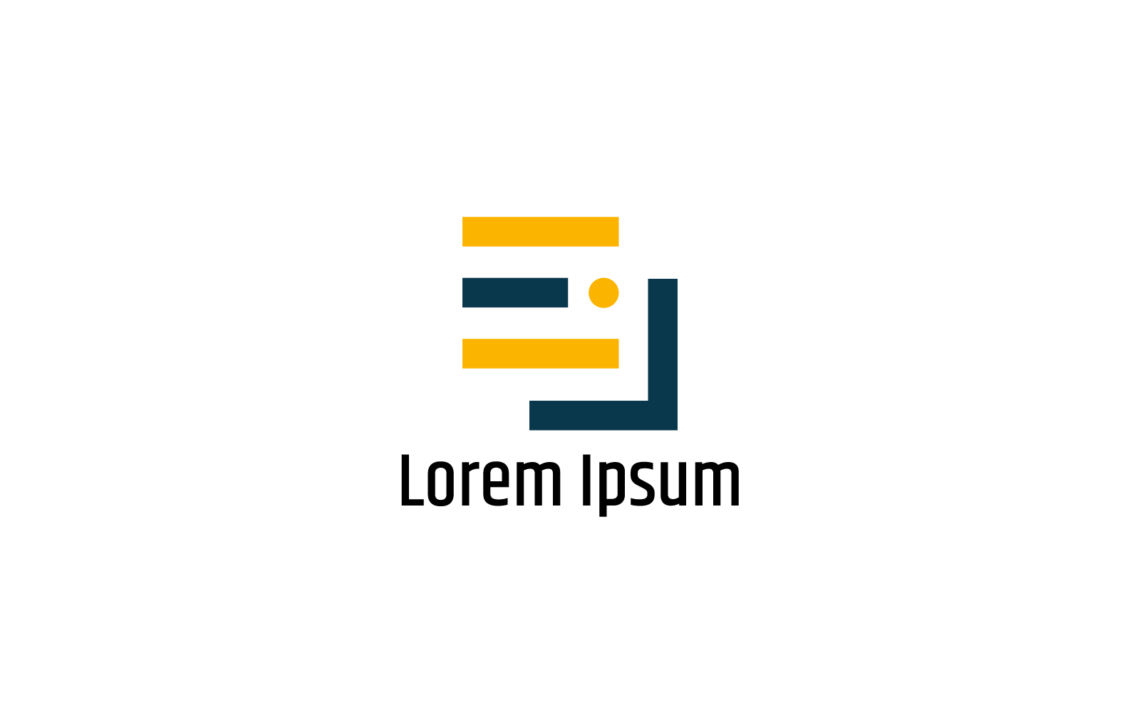 Design unico e moderno con logo minimale