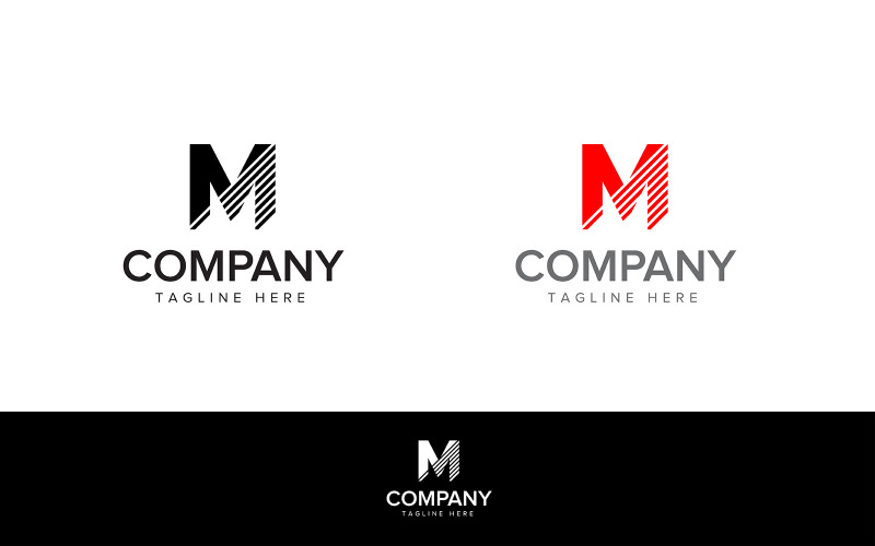 Letter M logo design template elements Logo Template