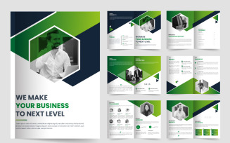 Brochure template design and company brochure template