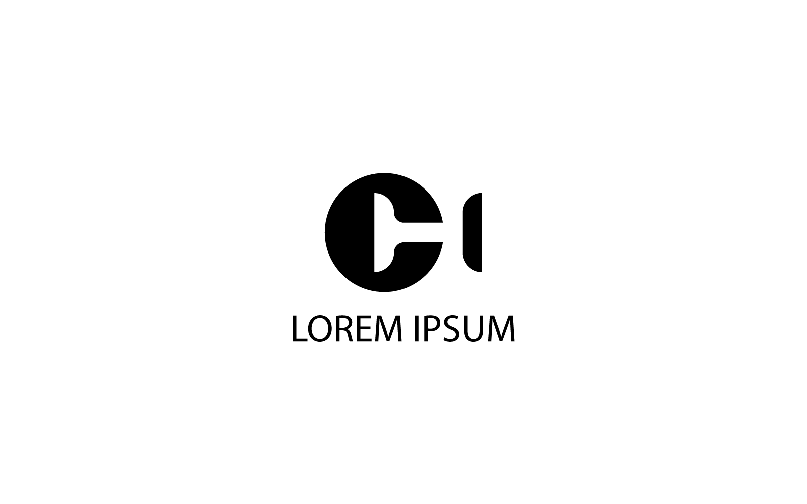 Conception de logo Ch unique et créative