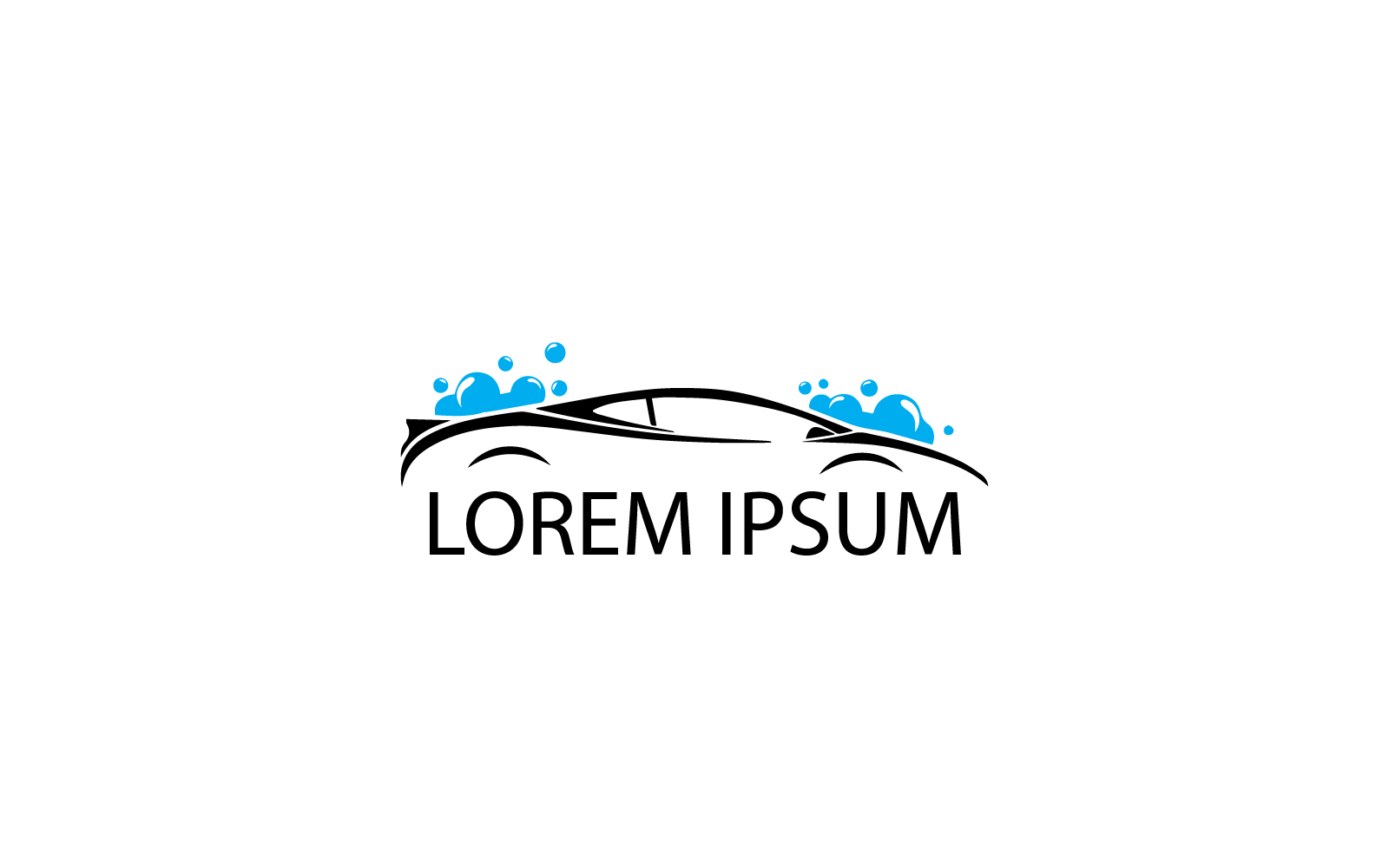 Modern Minimal And Creative Car Wash Logo Design Logo Template