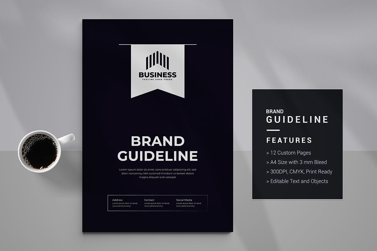 Kit Graphique #330555 Brand Guideline Divers Modles Web - Logo template Preview