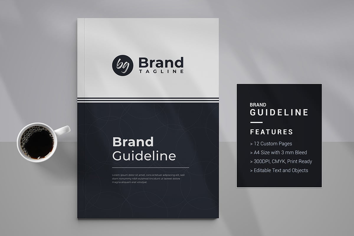 Template #330556 Guideline Brand Webdesign Template - Logo template Preview