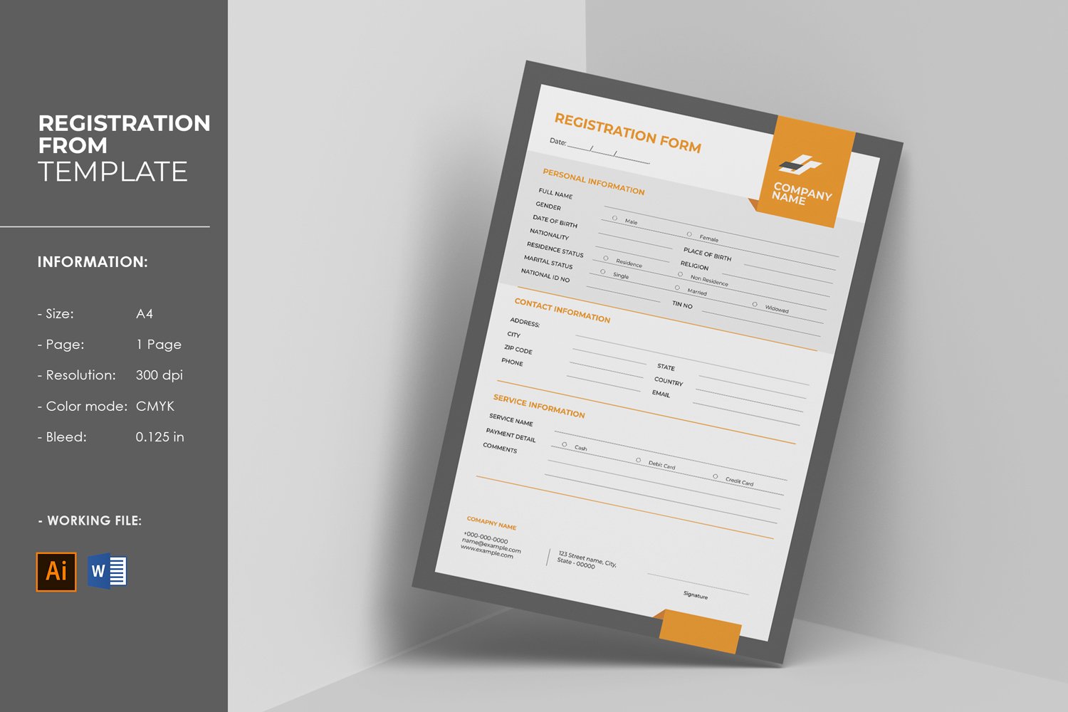 Template #330572 Form Application Webdesign Template - Logo template Preview