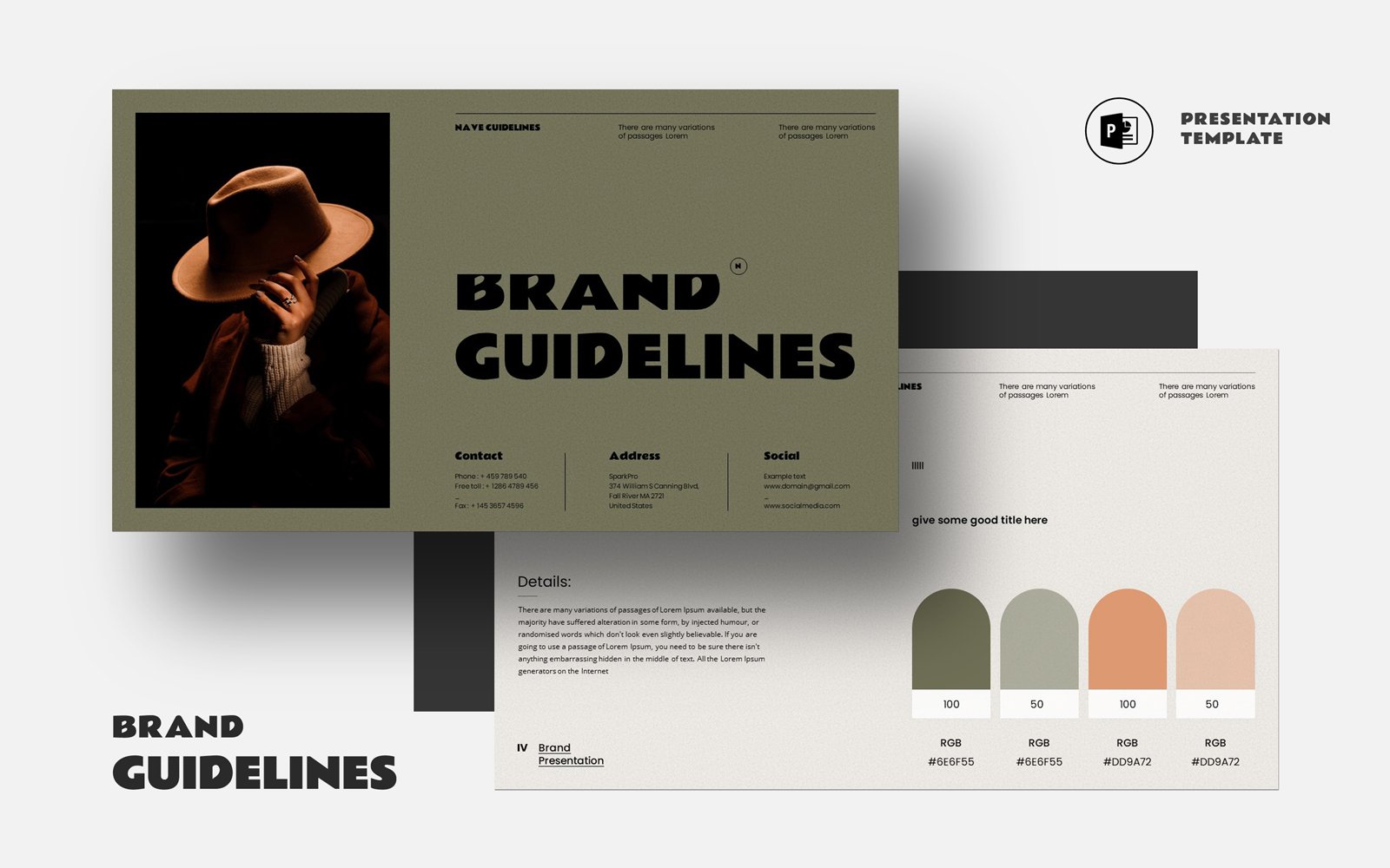 Kit Graphique #330574 Brand Guideline Divers Modles Web - Logo template Preview