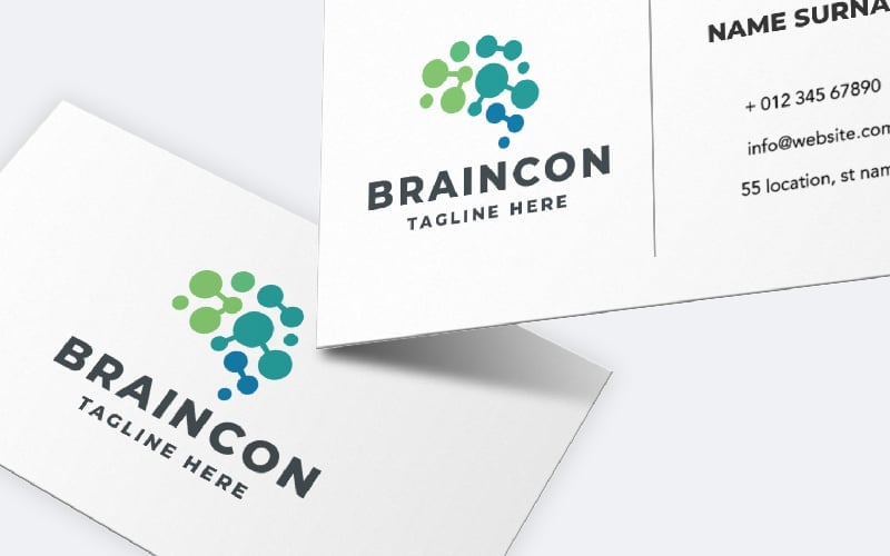 Kit Graphique #330589 Brain Brainstorm Divers Modles Web - Logo template Preview