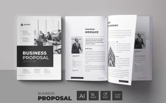 Professional and modern Project Proposal Template