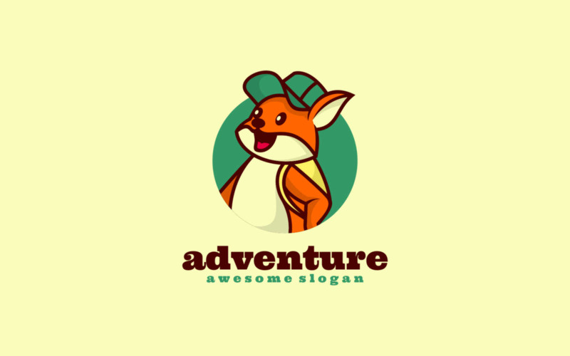 Adventure Mascot Cartoon Logo Logo Template