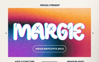 Margie - Modern Bold Loop Font