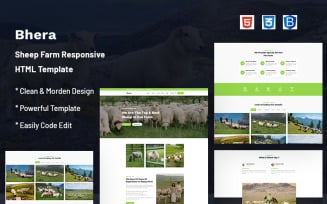 Bhera – Sheep Farm Website Template