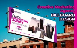 Creative Marketing Agency Billboard Design - Corporate Identity