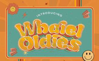 Whaiel Oldies - Vintage Retro Font