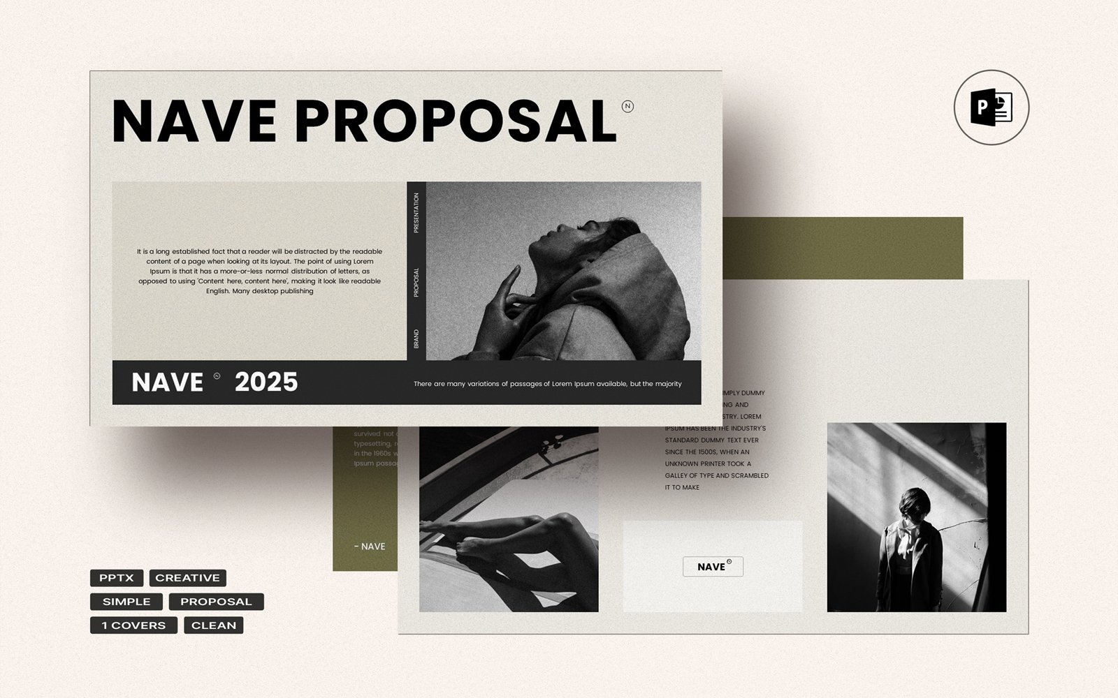 Template #330854 Proposal Presentation Webdesign Template - Logo template Preview