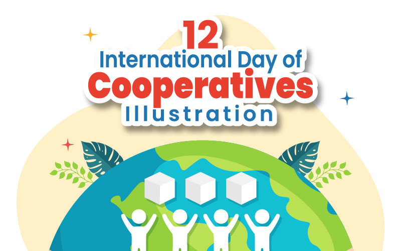 12 International Day of Cooperatives Illustration
