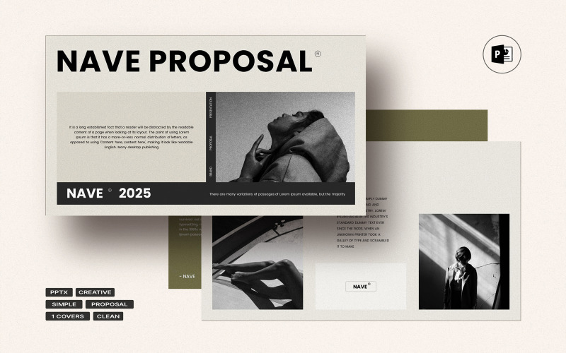 Nave Proposal Presentation PowerPoint Template