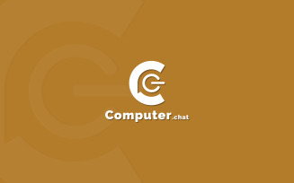 Computer-Chat Logo Design