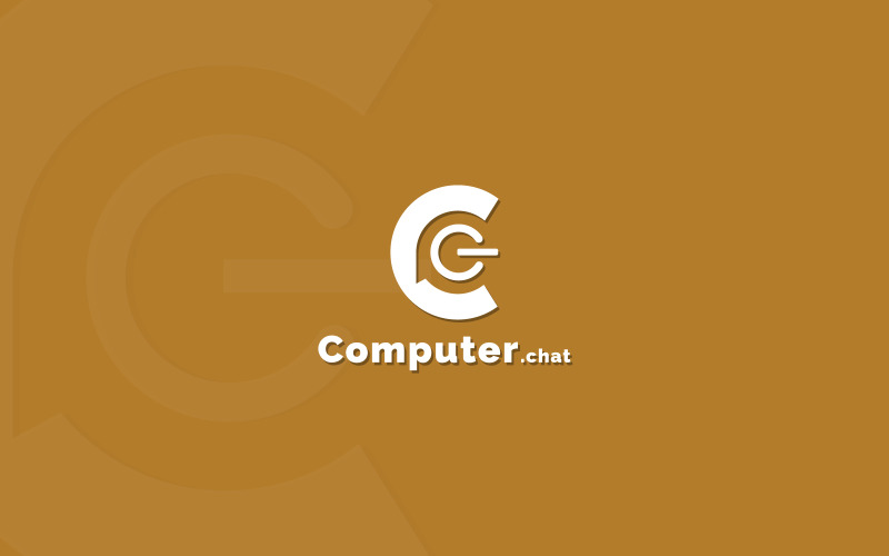 Computer-Chat Logo Design Logo Template