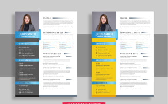 Creative CV Resume Template design