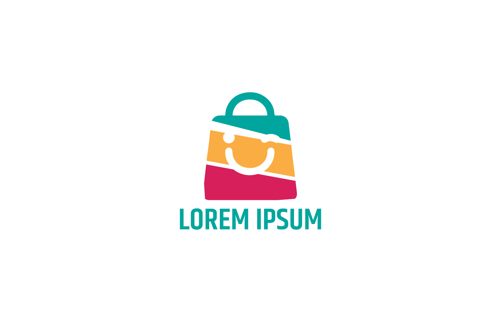 Minimalistisk Online Shopping Logo Design