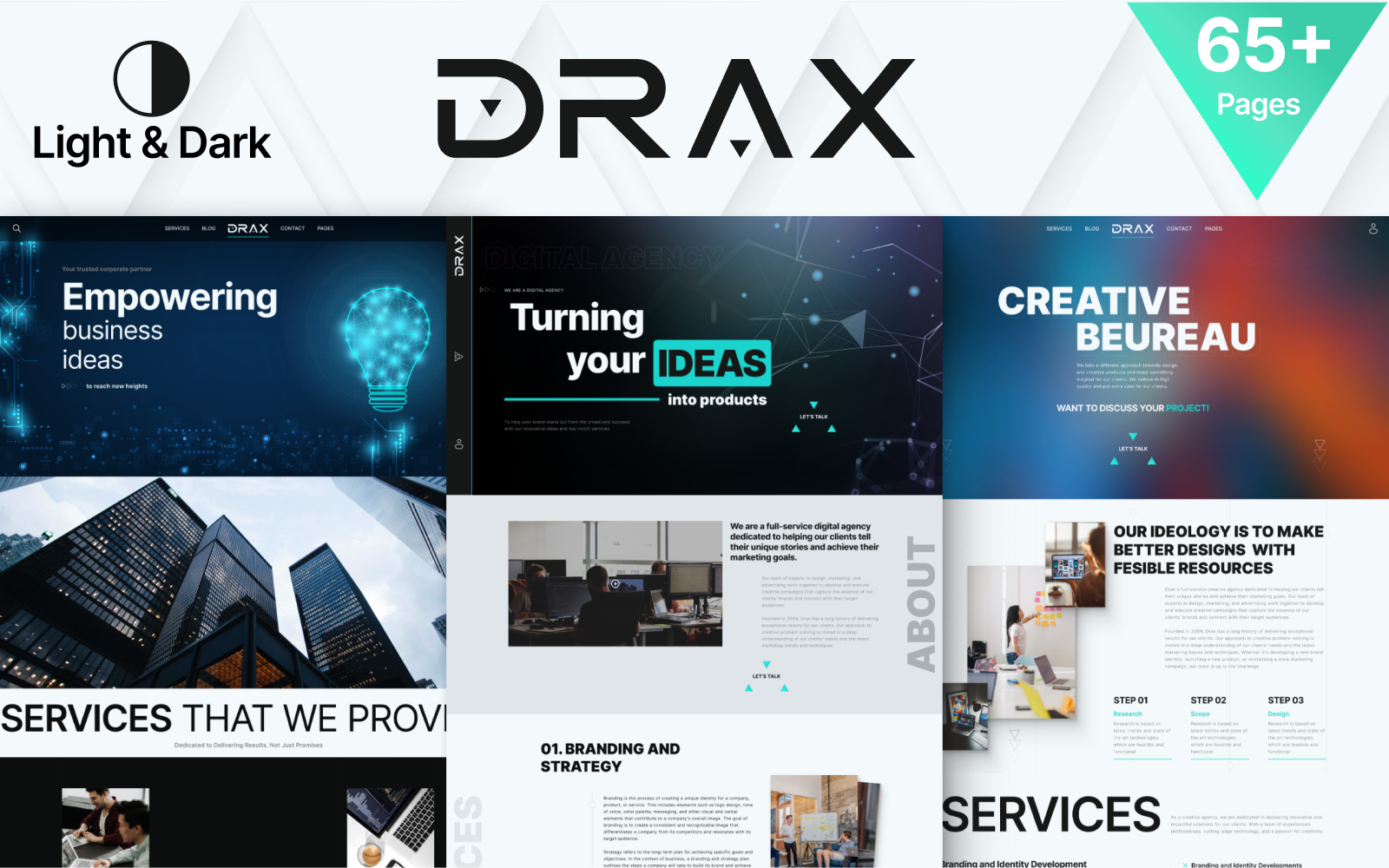 Drax - IT Solutions & Digital Agency Portfolio Template