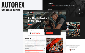 Autorex - Car Repair Service HTML5 Template