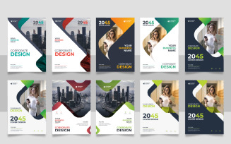 Corporate Book Cover Design Template