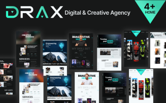 Drax - Business Services Company & IT Solutions Multipurpose Responsive Website Template