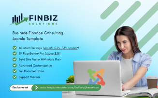 FinBiz - Business Finance Consulting Joomla Template
