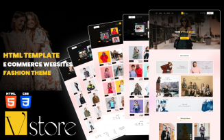 Vstore - Fashion ecommerce HTML5 template