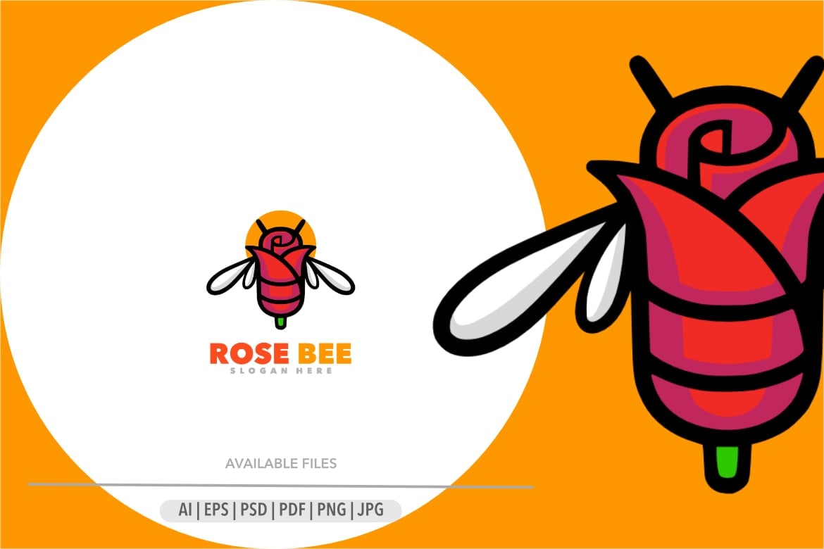 Kit Graphique #331145 Rose Bee Divers Modles Web - Logo template Preview