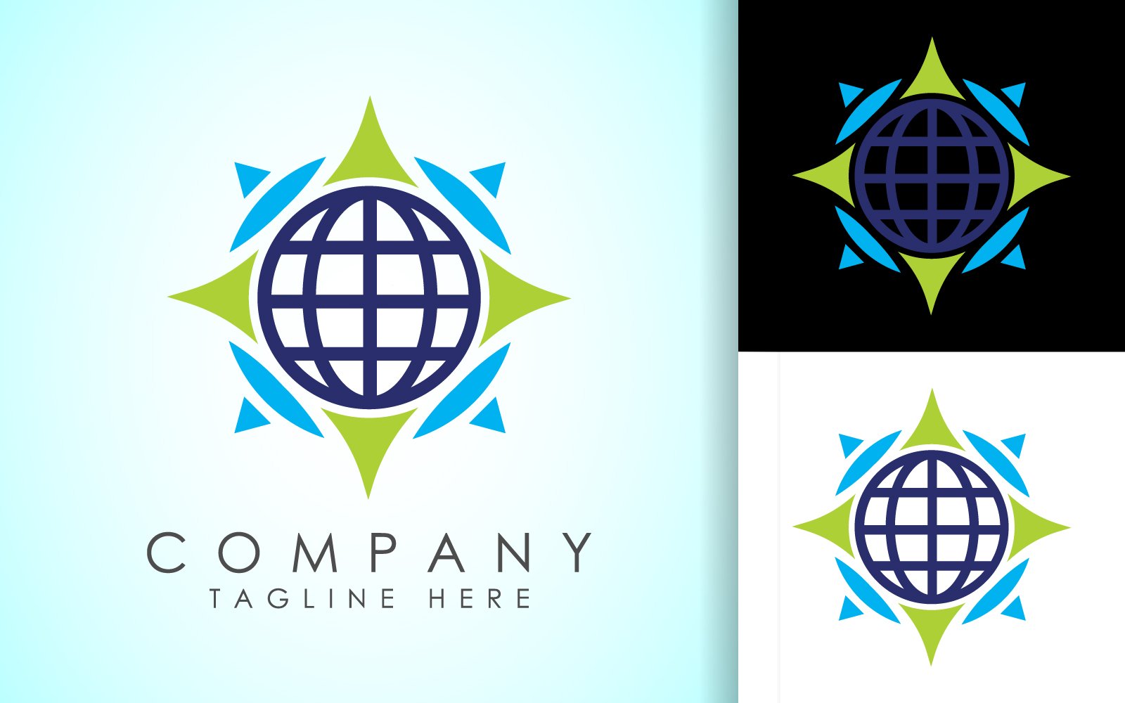 Kit Graphique #331155 Boussole Concept Web Design - Logo template Preview