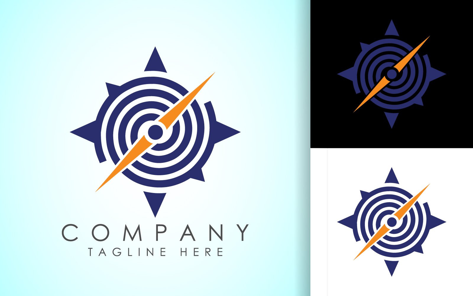 Kit Graphique #331160 Circle Compass Divers Modles Web - Logo template Preview