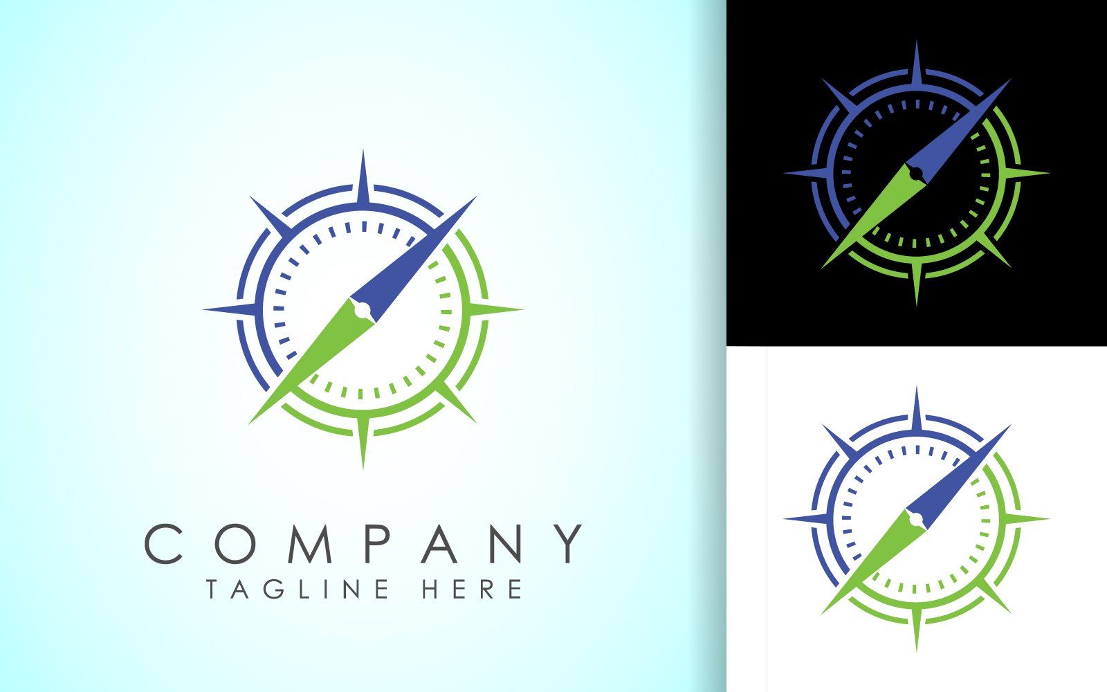 Kit Graphique #331162 Circle Compass Divers Modles Web - Logo template Preview