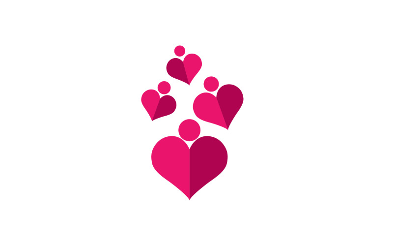 Hand care team group logo community v19 Logo Template