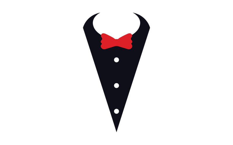 Maid suit logo and symbol vector design v4 Logo Template