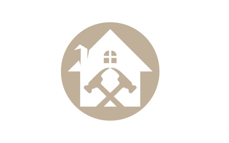 Home building property sell logo vector v12 Logo Template