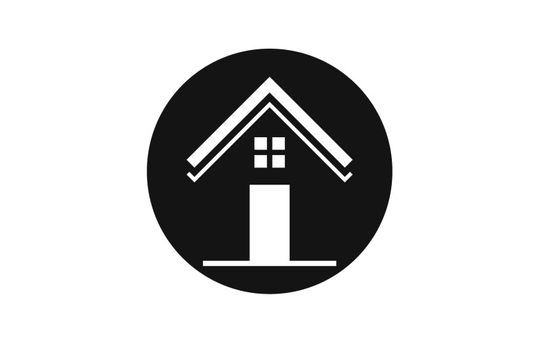 Home building property sell logo vector v17 Logo Template