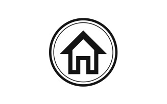 Home building property sell logo vector v24
