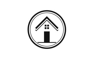 Home building property sell logo vector v25